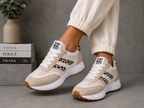 Women’s Retro Leopard Print Sneakers