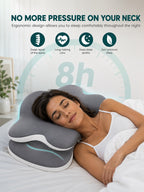 Ergonomic Memory Foam Neck Pillow