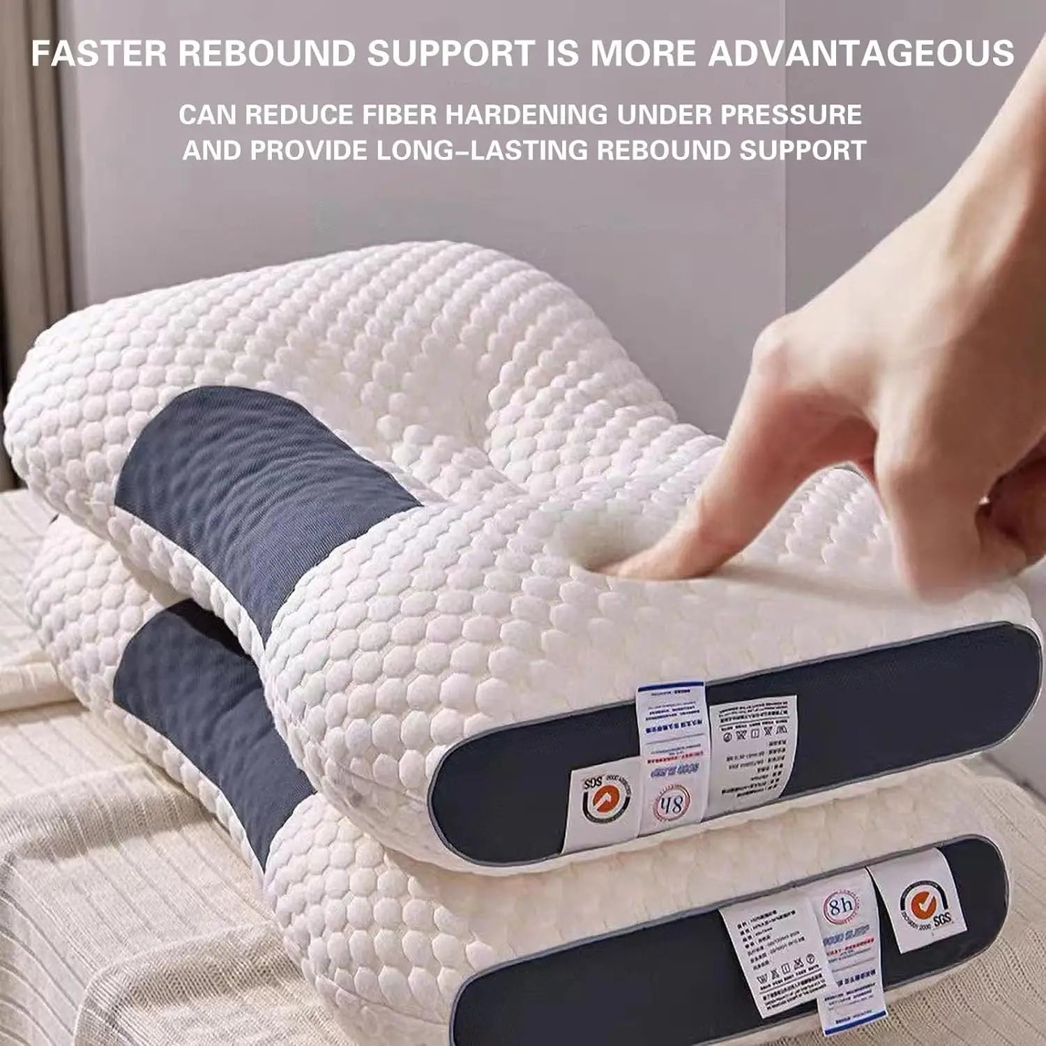 Ergonomic Memory Foam Set (2PCS)