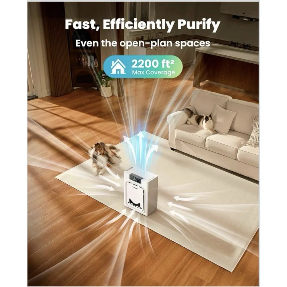 Pet Air Purifier with HEPA Filter
