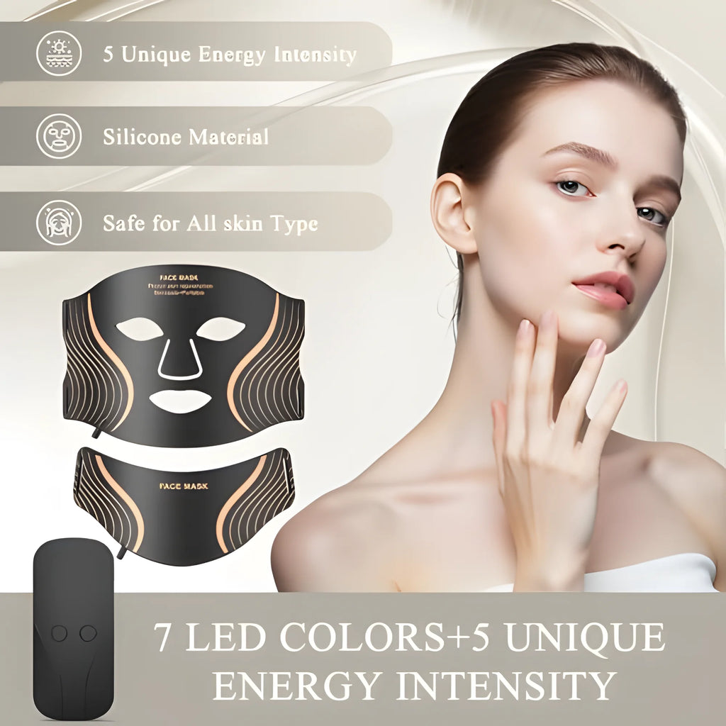 LED Face Mask - 7 Color Light Therapy